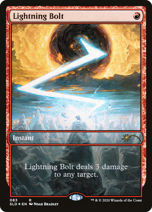 Lightning Bolt (SLD-083) - rare - Foil
