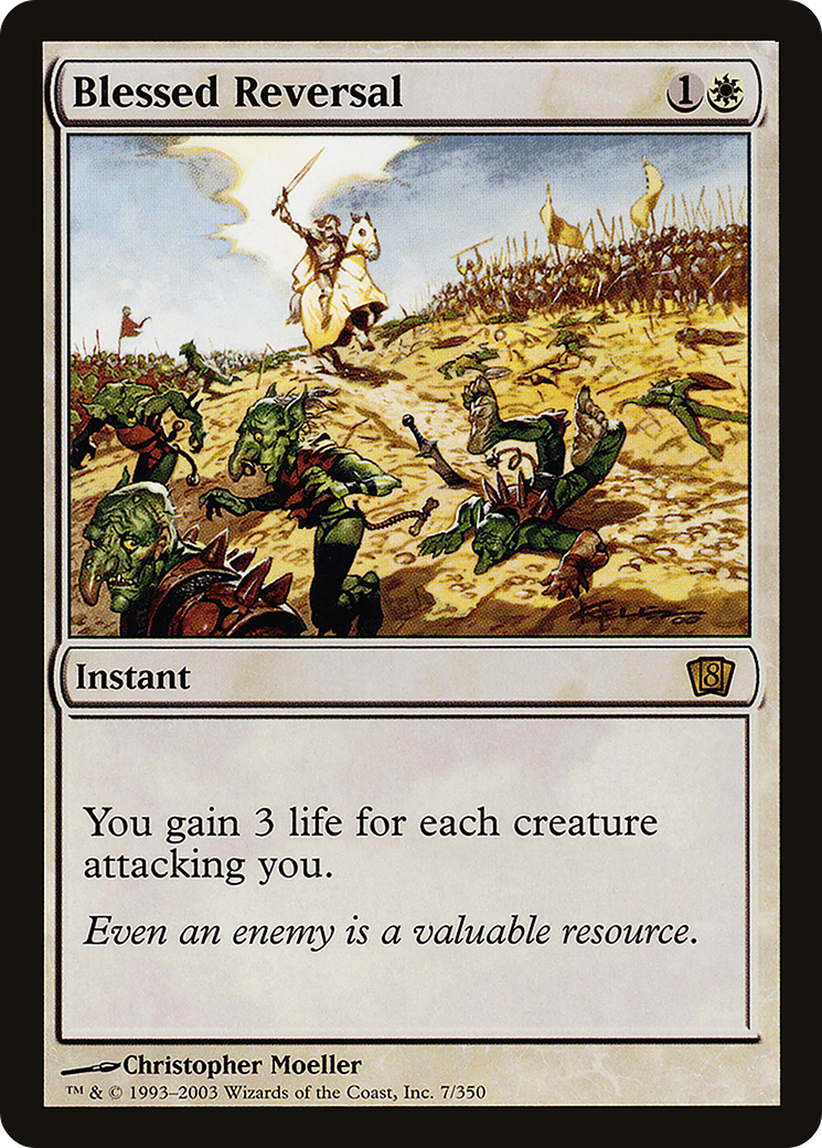 Blessed Reversal (8ED-07★) - rare - Foil
