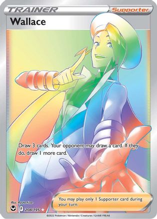 Wallace (Secret) (208/195) - SST  - Secret Rare - Holofoil