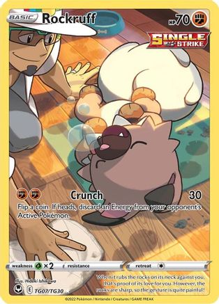 Rockruff (TG07/TG30) - SSTTG  - Ultra Rare - Holofoil