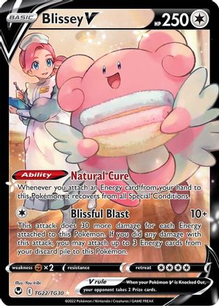 Blissey V (TG22/TG30) - SSTTG  - Ultra Rare - Holofoil