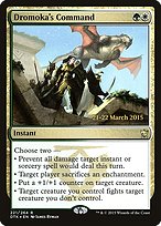 Dromoka's Command (PRE-221S) - rare - Foil