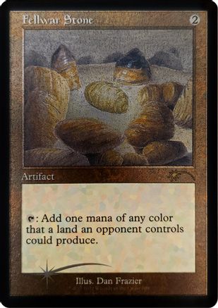 Fellwar Stone (Foil Etched) (SLD-708) - rare - Foil