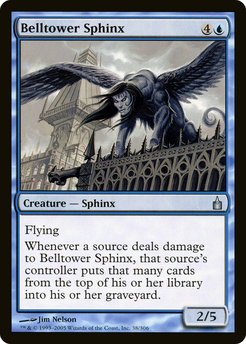 Belltower Sphinx (RAV-038) - uncommon - Foil
