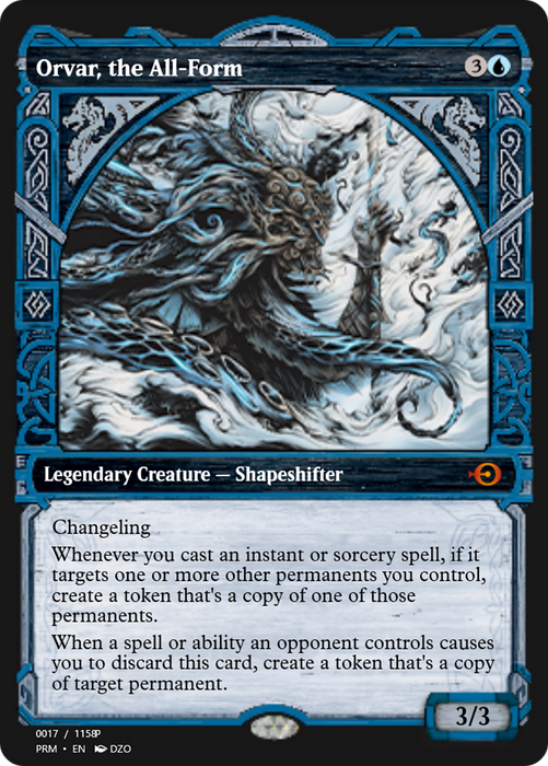 Orvar, the All-Form (PRM-88234) - mythic - Foil