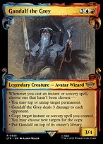 Gandalf the Grey (LTR-658) - rare: (Showcase) - Foil