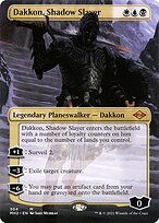 Dakkon, Shadow Slayer (MH2-304) - mythic (Borderless) - Foil
