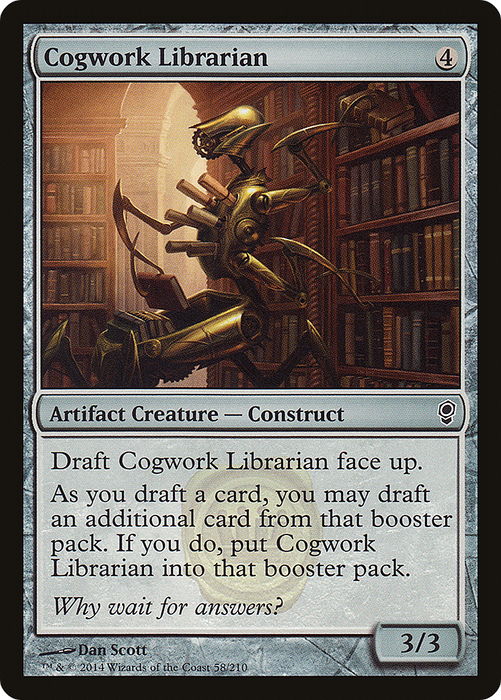 Cogwork Librarian (CNS-058) - common