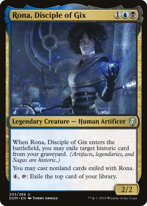 Rona, Disciple of Gix (DOM-203) - uncommon