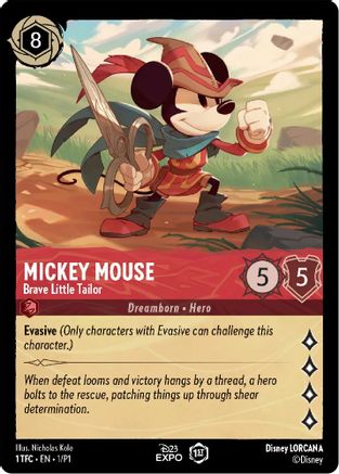 Mickey Mouse - Brave Little Tailor (1) - Promo