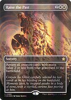 Raise the Past (FDN-369) - rare (Borderless) - Foil