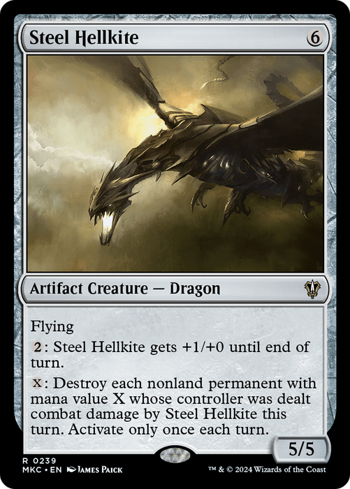 Steel Hellkite (MKC-239) - rare