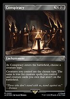 Conspiracy (ACR-200) - rare - Etched Foil