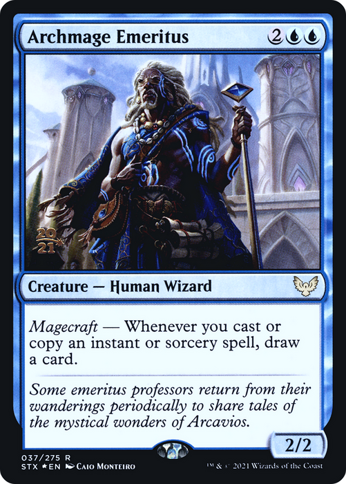 Archmage Emeritus (PRE-37S) - rare - Foil