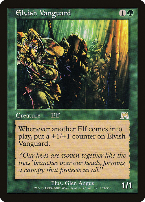Elvish Vanguard (ONS-259) - rare