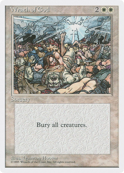 Wrath of God (4ED-058) - rare