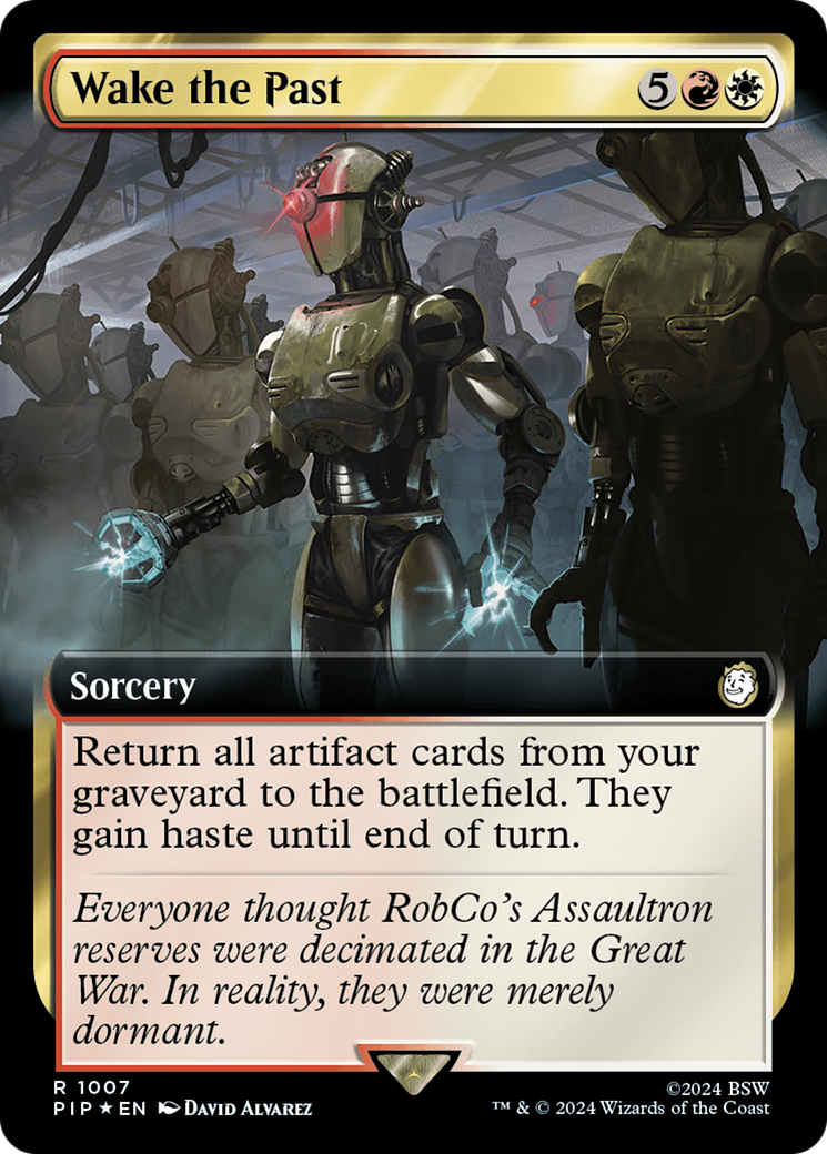 Wake the Past (PIP-1007) - rare: (Extended Art) - Foil