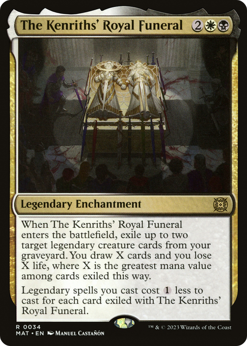 The Kenriths' Royal Funeral (MAT-034) - rare - Foil