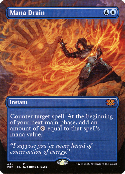Mana Drain (2X2-348) - mythic (Borderless)