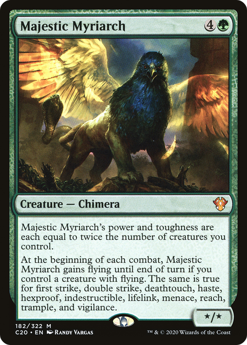 Majestic Myriarch (C20-182) - mythic