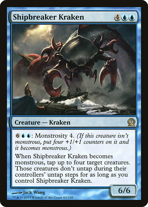 Shipbreaker Kraken (THS-063) - rare - Foil