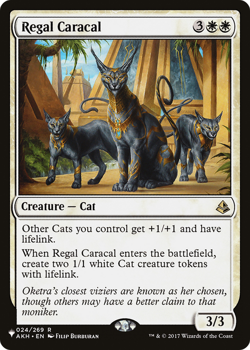 Regal Caracal (LIST-AKH-24) - rare