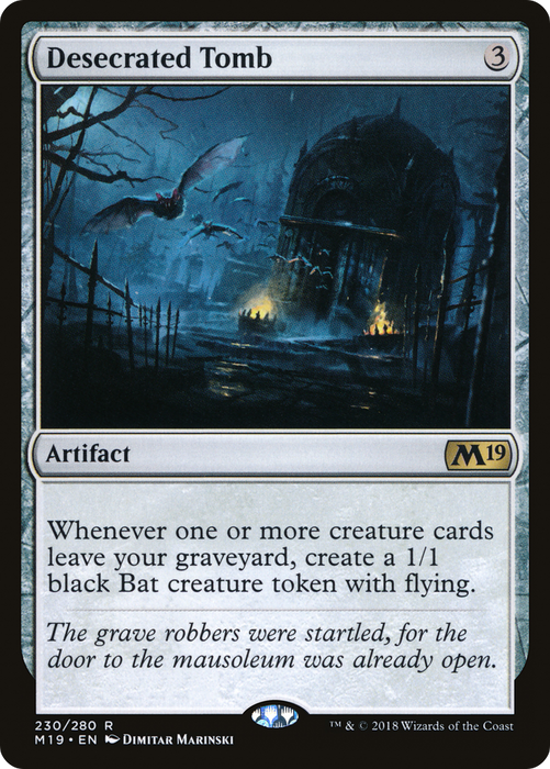 Desecrated Tomb (M19-230) - rare
