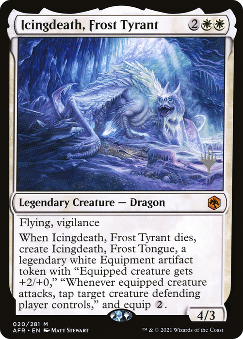 Icingdeath, Frost Tyrant (PPAFR-20P) - mythic
