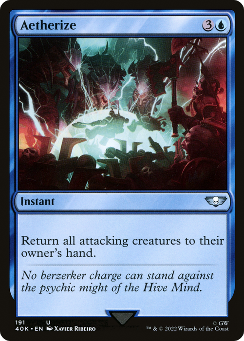 Aetherize (40K-191) - uncommon