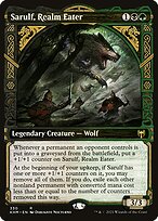 Sarulf, Realm Eater (KHM-330) - rare: (Showcase) - Foil