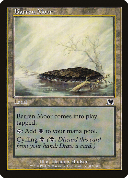 Barren Moor (ONS-312) - common