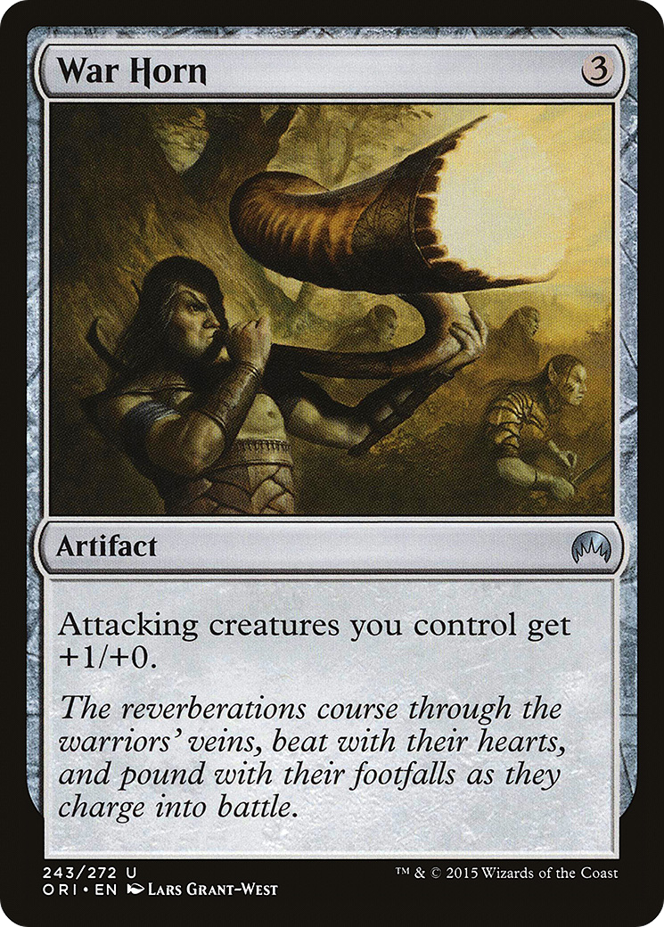 War Horn (ORI-243) - uncommon - Foil