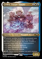 Genku, Future Shaper (MH3-487) - rare - Etched Foil
