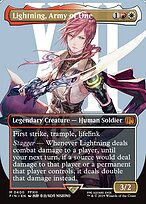 Lightning, Army of One (FIN-400) - mythic (Borderless)