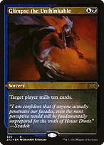 Glimpse the Unthinkable (2X2-500) - rare - Etched Foil
