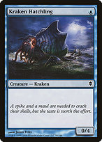 Kraken Hatchling (ZEN-050) - common - Foil