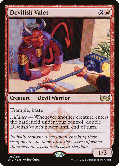 Devilish Valet (SNC-105) - rare