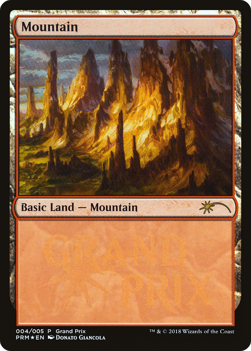 Mountain (GPP-2018D) - rare - Foil