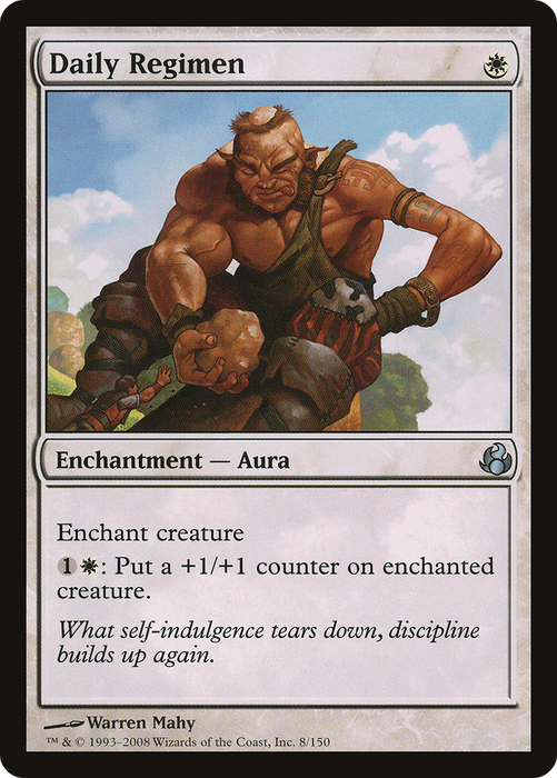 Daily Regimen (MOR-008) - uncommon - Foil