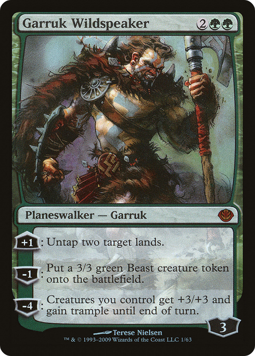 Garruk Wildspeaker (DDD-001) - mythic - Foil