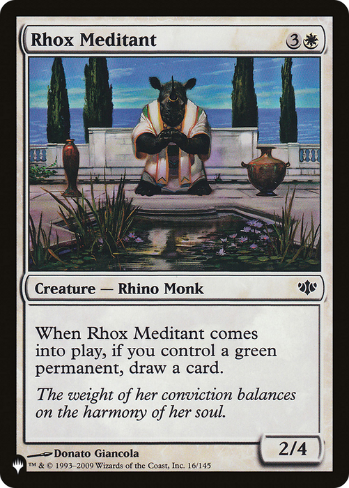 Rhox Meditant (LIST-CON-16) - common