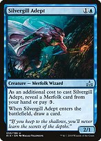 Silvergill Adept (RIX-053) - uncommon - Foil