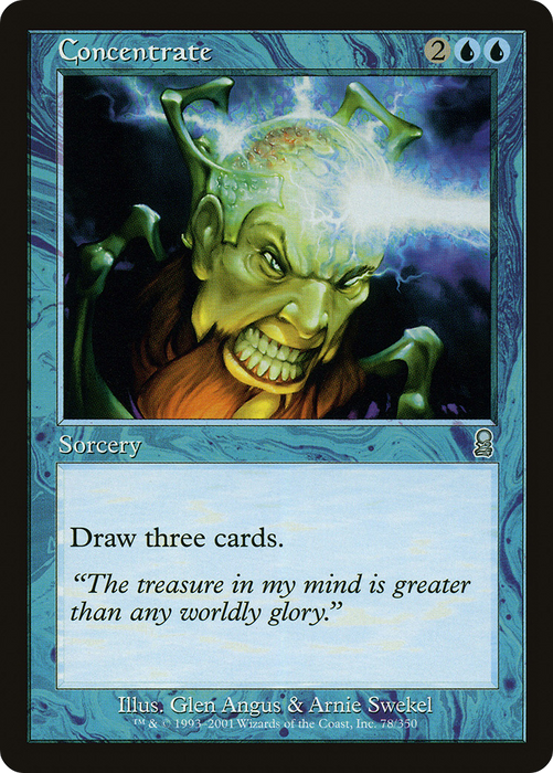 Concentrate (ODY-078) - uncommon - Foil