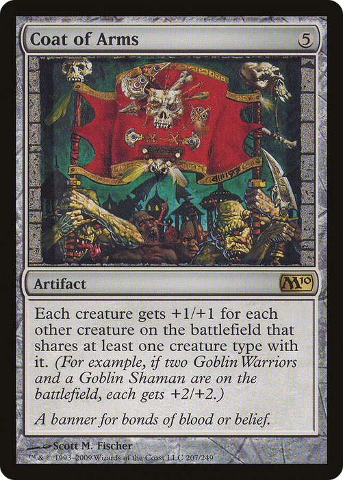 Coat of Arms (M10-207) - rare - Foil