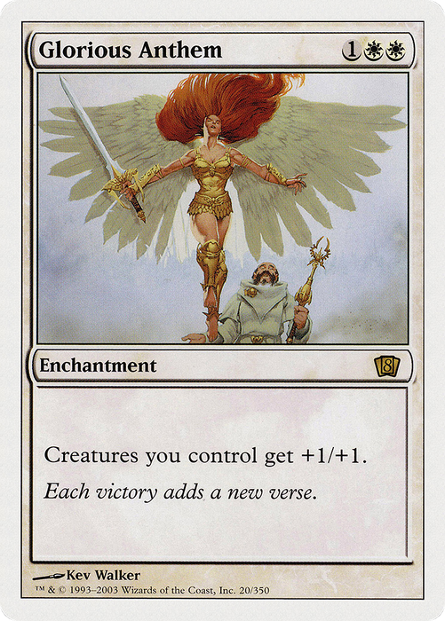 Glorious Anthem (8ED-020) - rare
