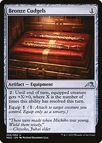Bronze Cudgels (NEO-240) - uncommon - Foil