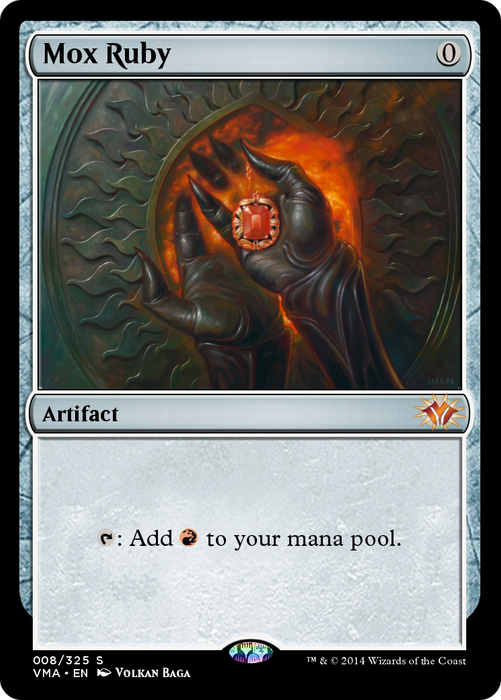 Mox Ruby (VMA-008) - bonus
