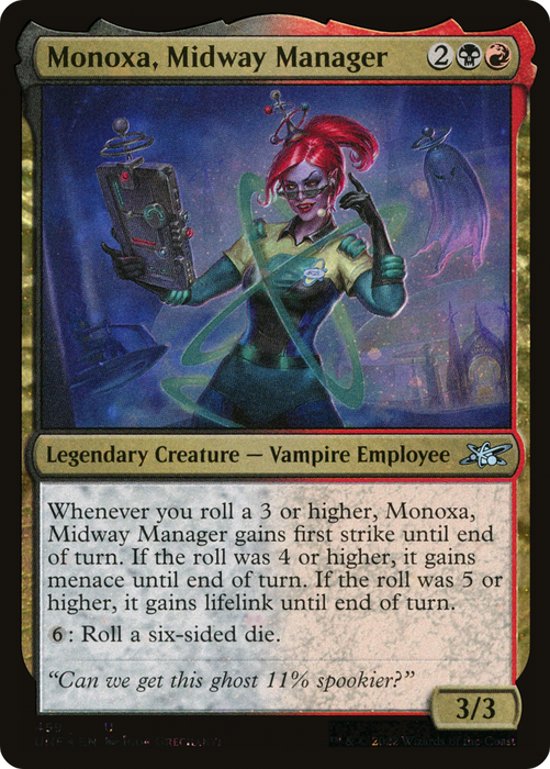 Monoxa, Midway Manager (UNF-459) - uncommon - Foil