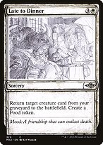 Late to Dinner (MH2-329) - common: (Showcase)