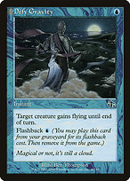 Defy Gravity (JUD-038) - common: (tombstone) - Foil